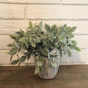 Faux Dusted Eucalyptus Plant